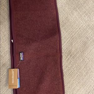Brand New Patagonia “Better Sweater” Scarf. Purple.